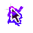 purple electric cursor