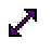 Purple Eye cursor (diagonal 2) cursor