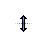 Vertical resize cursor