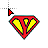 Superman Alphabet y cursor