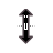 Vertical resize cursor