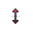 Vertical resize cursor