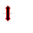Vertical resize cursor