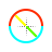 rainbow! - unvaible cursor