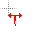 Bloody Cursor (H Resize) cursor