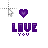 love no glitter cursor