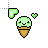 Kawaii Green Ice Cream Cursors preview