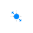 Blue Glow CursorDiagonalResize2 cursor