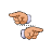 Horizontal resize cursor