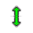 Vertical resize cursor