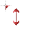 Vertical resize cursor