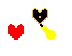 UNDERTALE Heart v2 Cursors preview