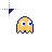 pac-man ghost yellow right cursor