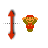 Vertical resize cursor