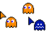 Pacman Ghost Clyde Cursors cursor preview