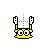 Amarillo escribir cursor