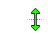 Vertical resize cursor