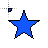 Dark Blue Star cursor