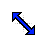 Diagonal 1 Blue 1 cursor