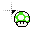 green mario mushroom cursor