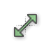 Charm Diagonal Resize 2 cursor