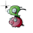 Gir Flying on Piggy! cursor