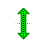 Vertical resize cursor