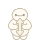 Vertical resize cursor