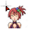 red hair girl cursor cursor