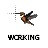 Working in background cursor
