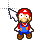 Mario - Electrified cursor