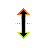 Vertical resize cursor