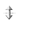 Vertical resize cursor