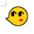 Smiley from cowboy bebop for loading cursor