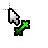 pixel diagonal 1 cursor