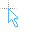 contoured cyan cursor