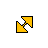 Diagonal Resize Number Two cursor