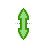 Vertical resize cursor