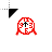 Clock with explosion cursor