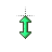 Vertical resize cursor