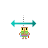 Horizontal resize cursor