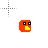 red angry bird cursor