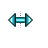 Horizontal resize cursor
