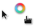 Cake OS Dark Cursors cursor preview