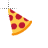Pizza emoji cursor