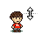 Vertical resize cursor