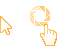 Windows 7 Portal Orange-Yellow Edit Cursors preview
