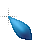 Blue and Fluid Work in Back cursor