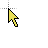 yellow pointer cursor