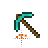 Minecraft's Diamond Pick Axe -mining- cursor